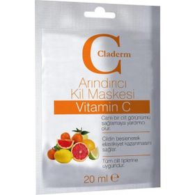 Claderm Sachet C Vitamin 20 ml Kil Maskesi