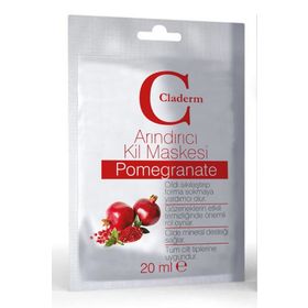 Claderm Sachet Pomegranate 20 ml Kil Maskesi