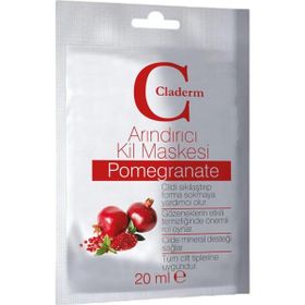 Claderm Sachet Pomegranate 20 ml Kil Maskesi