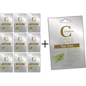 Claderm Tea Tree 10x20 ml Kil Maskesi