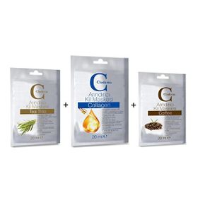 Claderm Tea Tree-Collagen-Coffee 3x20 ml Kil Maskesi