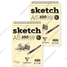 Clairefontaine 96158 Sketch A5 50 Yaprak Resim Defteri