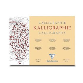 Clairefontaine Calligraphy 130 gr 25 Yaprak Blok Resim Defteri