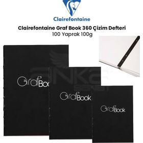 Clairefontaine Graf Book 360 100 Yaprak 100 gr Çizim Defteri