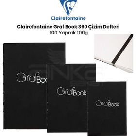 Clairefontaine Graf Book 360 100 Yaprak 100 gr Çizim Defteri