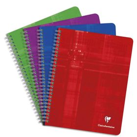 Clairefontaine Metric 180 Sayfa 17x22 cm Spiralli Defter