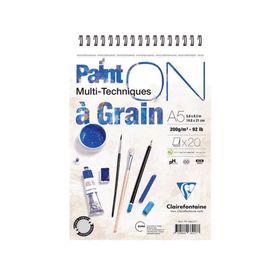 Claırefontaıne Paınt-on A Graın A5 200 Gr 20 Yp Çizim Blok