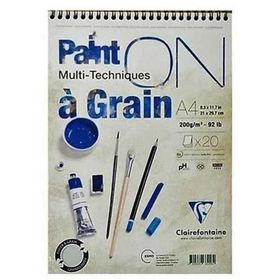 Clairefontaine Painton A4 200 gr 20 Yaprak Resim Defteri