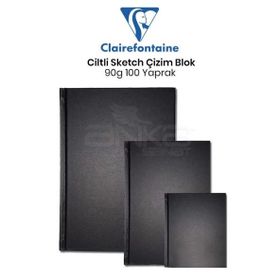 Clairefontaine Sketch 90 gr 100 Yaprak Çizim Blok