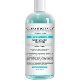 Clara 400 ml Hygienics Niacinamide Booster Gözenek Sıkılaştırıcı Aydınlatıcı Etkili Vegan Yüz Ve Vücut Gündüz Tonik