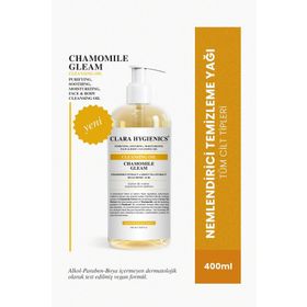 Clara Hygienics Chamomile Gleam 400 ml Cilt Temizleme Yağı