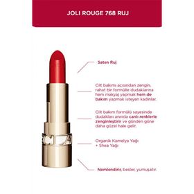 Clarins 781V Joli Rouge Velvet Kırmızı Red Grape Ruj