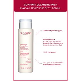 Clarins Cleansing 200 ml Milk Temizleme Sütü