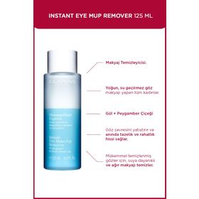 Clarins İnstant Eye Make-Up Remover 125 ml Göz Makyaj Temizleyici