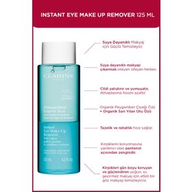 Clarins İnstant Eye Make-Up Remover 125 ml Göz Makyaj Temizleyici