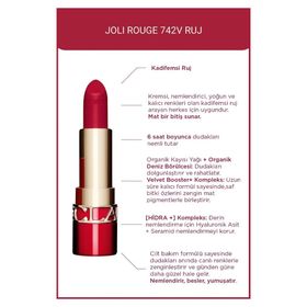 Clarins Joli Rouge 742V Jolie Red Ruj