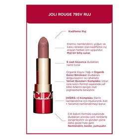 Clarins Joli Rouge 795V Kahverengi Ruj