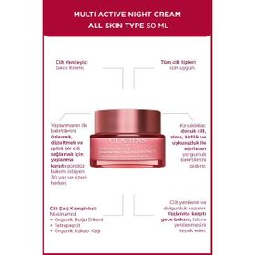 Clarins Multi Active All Skin Type 50 ml Night Cream