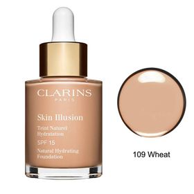 Clarins No:109 Wheat 30 ml Skin Illusion Natural Fondöten
