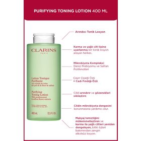 Clarins Purifying Toning 400 ml Canlandırıcı Tonik