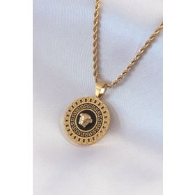Clariss 316L Çelik Gold Burgu Model Kadın Kolye