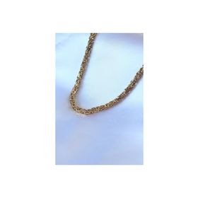 Clariss 316L Çelik Gold Renk Kral Zincir Model Erkek Kolye