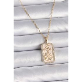 Clariss 316L Çelik Gold Renk Zincir Yengeç Burcu Zirkon Taşlı Kadın Kolye