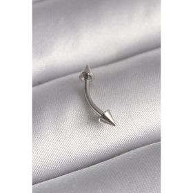 Clariss 316L Çelik Gümüş Renk Çivi Model Piercing