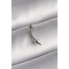 Clariss 316L Çelik Gümüş Renk Çivi Model Piercing