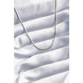 Clariss 316L Çelik Gümüş Renk İnce İtalyan Zincir Model 45 cm Kadın Kolye
