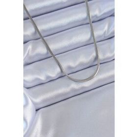 Clariss 316L Çelik Gümüş Renk İnce İtalyan Zincir Model 60 cm Kadın Kolye