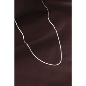 Clariss 316L Çelik Gümüş Renk İnce İtalyan Zincir Model 60 cm Kadın Kolye