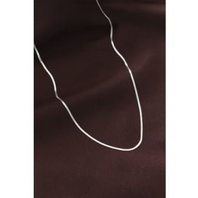 Clariss 316L Çelik Gümüş Renk İnce İtalyan Zincir Model 60 cm Kadın Kolye
