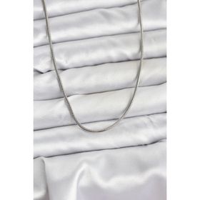 Clariss 316L Çelik Zincir Gümüş Renk 60 cm Yılan Zincir Kadın Kolye