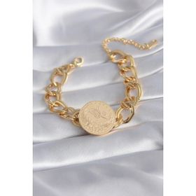 Clariss BB5867 316L Reşat Altın Model Çelik Gold Renk Samanyolu Kadın Bileklik