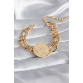 Clariss BB5867 316L Reşat Altın Model Çelik Gold Renk Samanyolu Kadın Bileklik