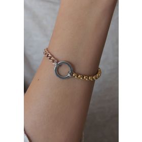 Clariss BJ-BB4687 Çelik Mix Renk Kadın Bileklik