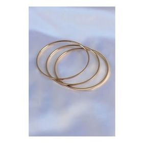 Clariss BJ-BB5361 316L Çelik Gold Renk Ajda Model Kadın 65 mm Bilezik
