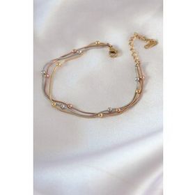 Clariss BJ-BB5438 316L Çelik Mix Renk Minimal Toplu Kadın Bileklik