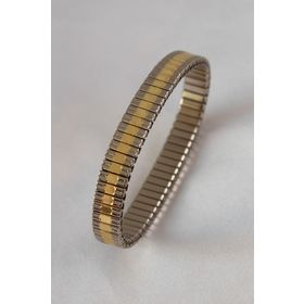 Clariss BJ-BB5460 316L Çelik Gümüş Gold Renk Nominaition Model Kadın Bileklik