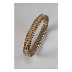 Clariss BJ-BB5460 316L Çelik Gümüş Gold Renk Nominaition Model Kadın Bileklik
