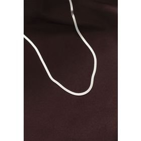 Clariss BJ-BKO6229 316L Çelik Gümüş Renk 60 cm İtalyan Zincir Kolye
