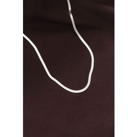 Clariss BJ-BKO6229 316L Çelik Gümüş Renk 60 cm İtalyan Zincir Kolye