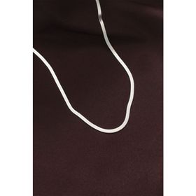 Clariss BJ-BKO6229 316L Çelik Gümüş Renk 60 cm İtalyan Zincir Kolye