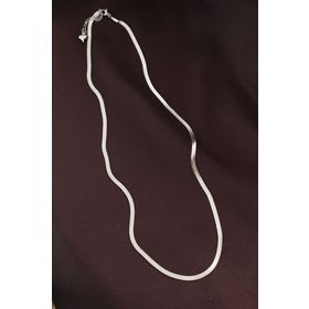 Clariss BJ-BKO6229 316L Çelik Gümüş Renk 60 cm İtalyan Zincir Kolye