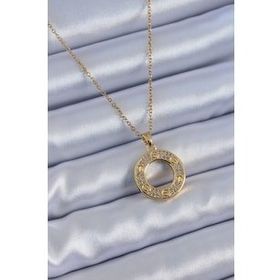 Clariss BJ-BKO7621 316L Çelik Gold Renk Zirkon Taşlı Cartier Model Kadın Kolye