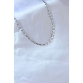 Clariss BJ-ERK1324 316L Çelik Gümüş Renk Zincir Model Erkek Kolye