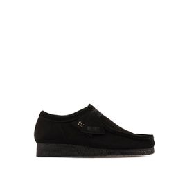 Clarks 26155522 Süet Siyah Kadın Düz Ayakkabı