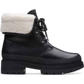 Clarks 26167879 Siyah Deri Kadın Bot