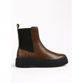 Clarks 26173859 Haki Deri Kadın Bot